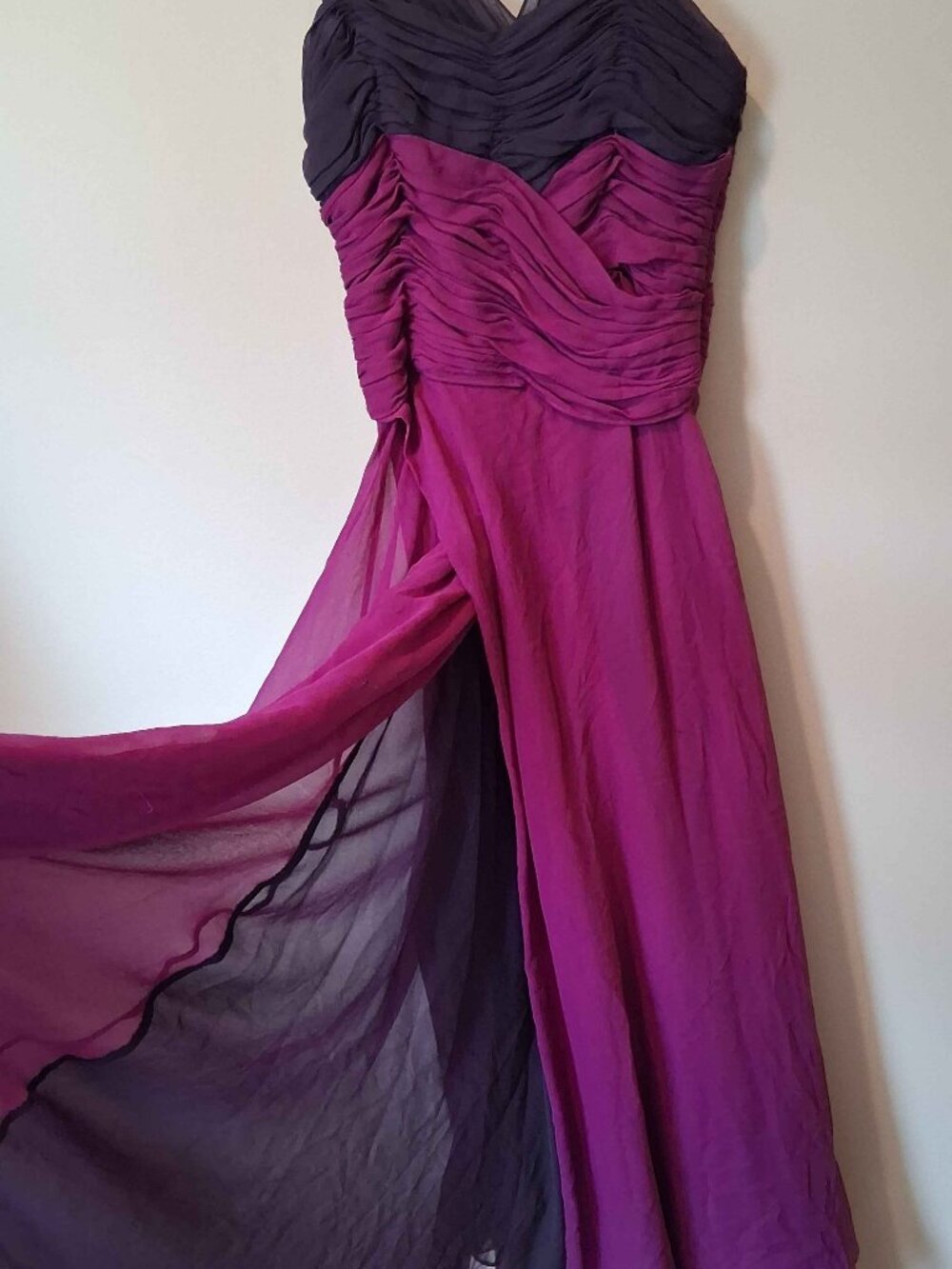 Jill Stuart Size 2 Maxi Purple Cocktail dress - Picture 7 of 10